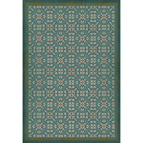 Pattern 21 - Contrariwise Vinyl Floorcloth