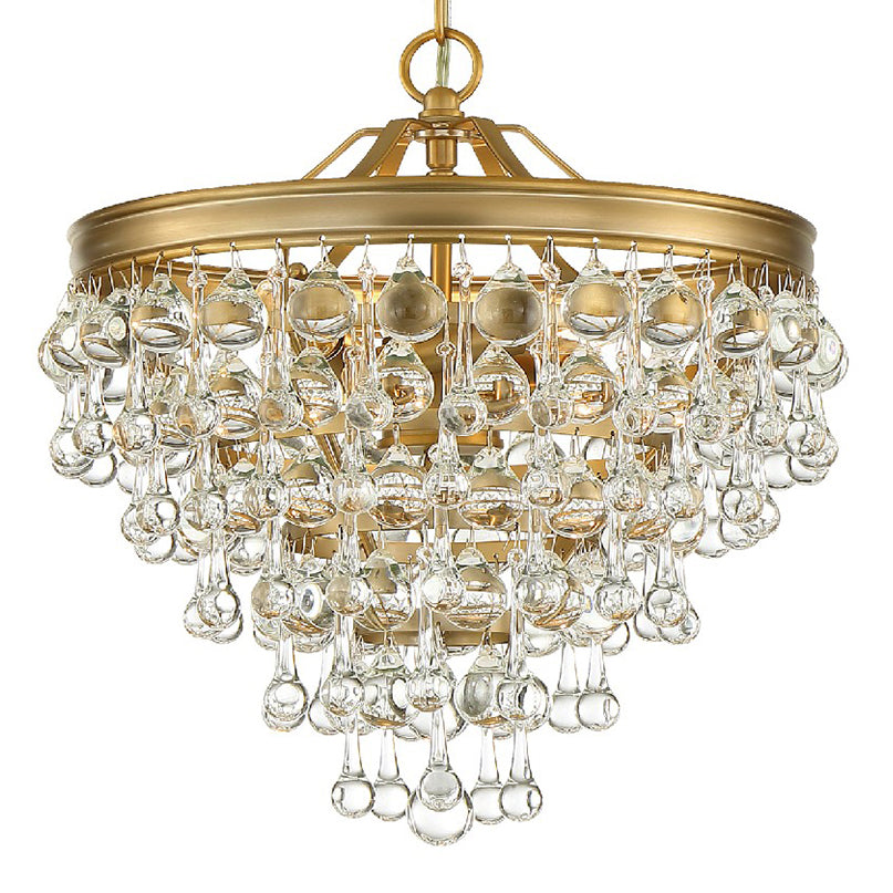 Crystorama Calypso 3-Light Mini Chandelier