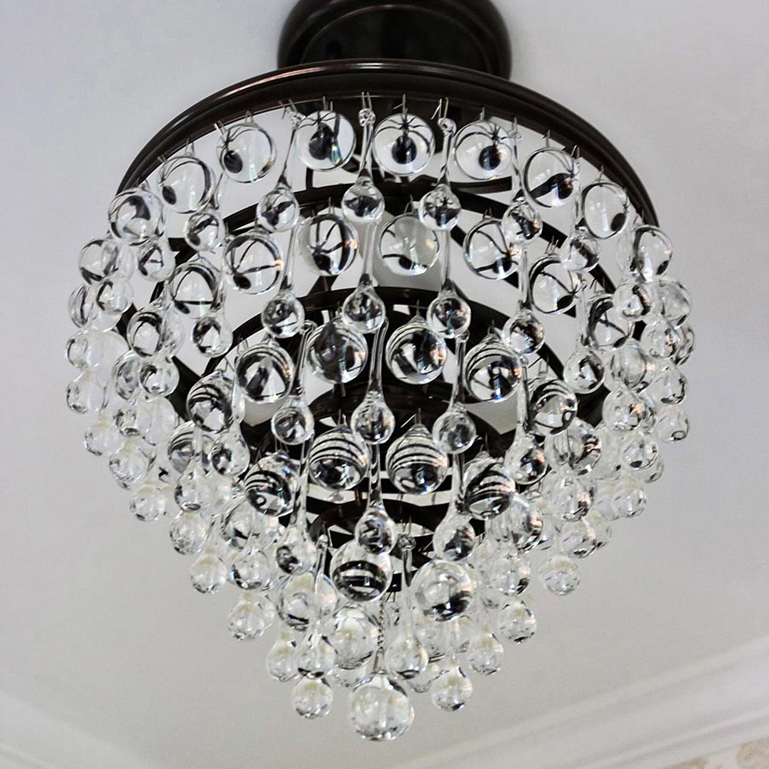 Crystorama Calypso Semi Flush Ceiling Mount