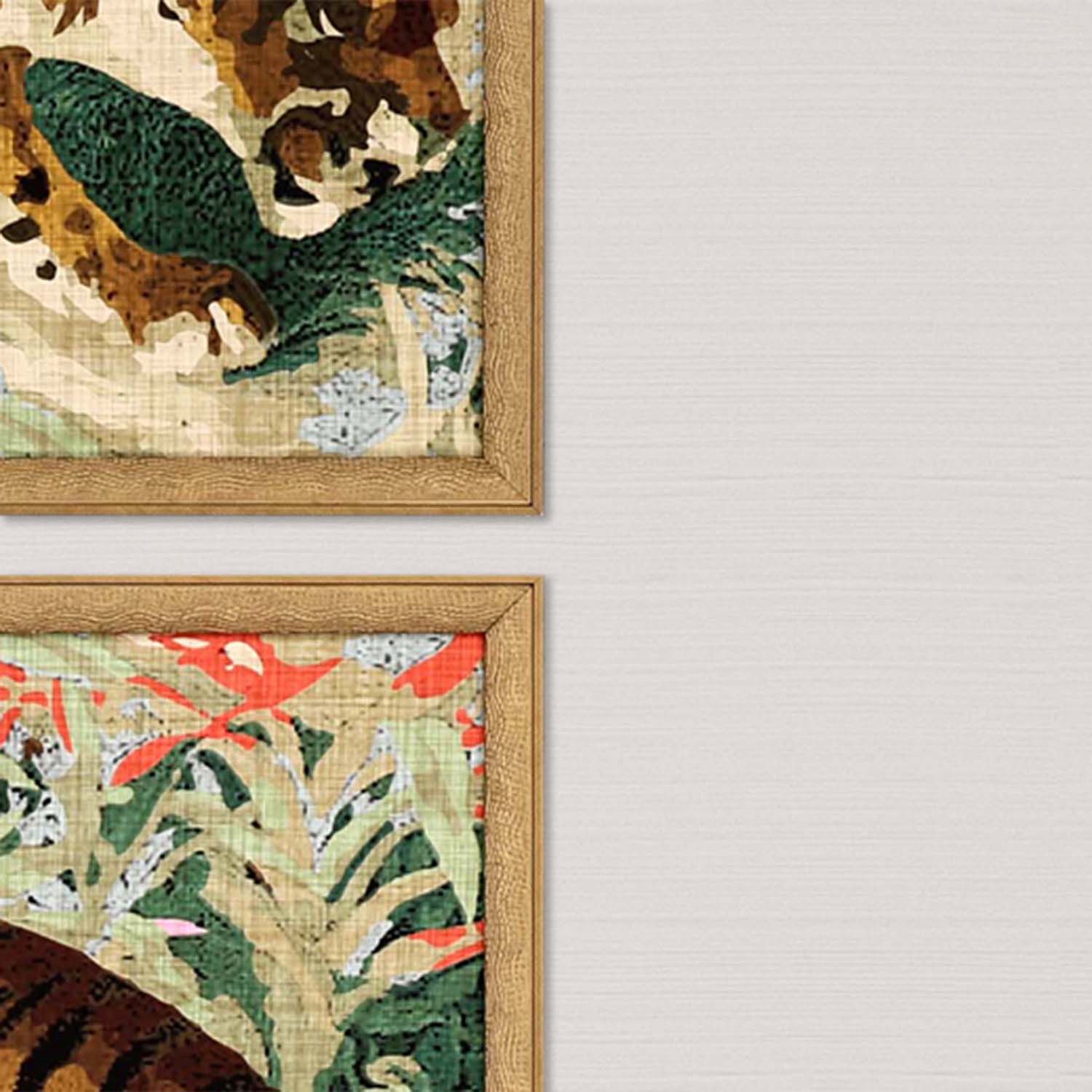 Fagalde Concrete Jungle Cats Framed Art Set of 2