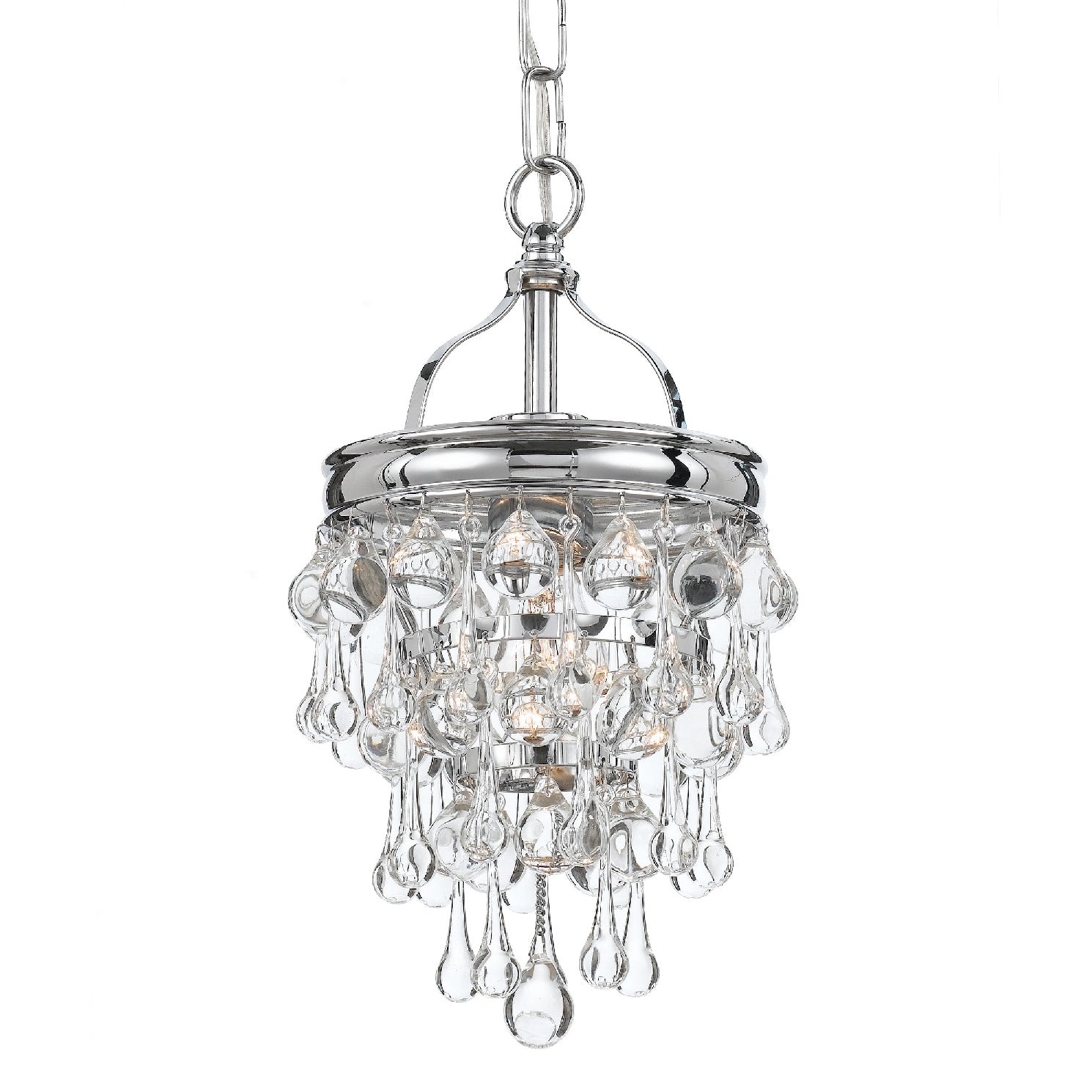 Crystorama Calypso 1-Light Mini Chandelier