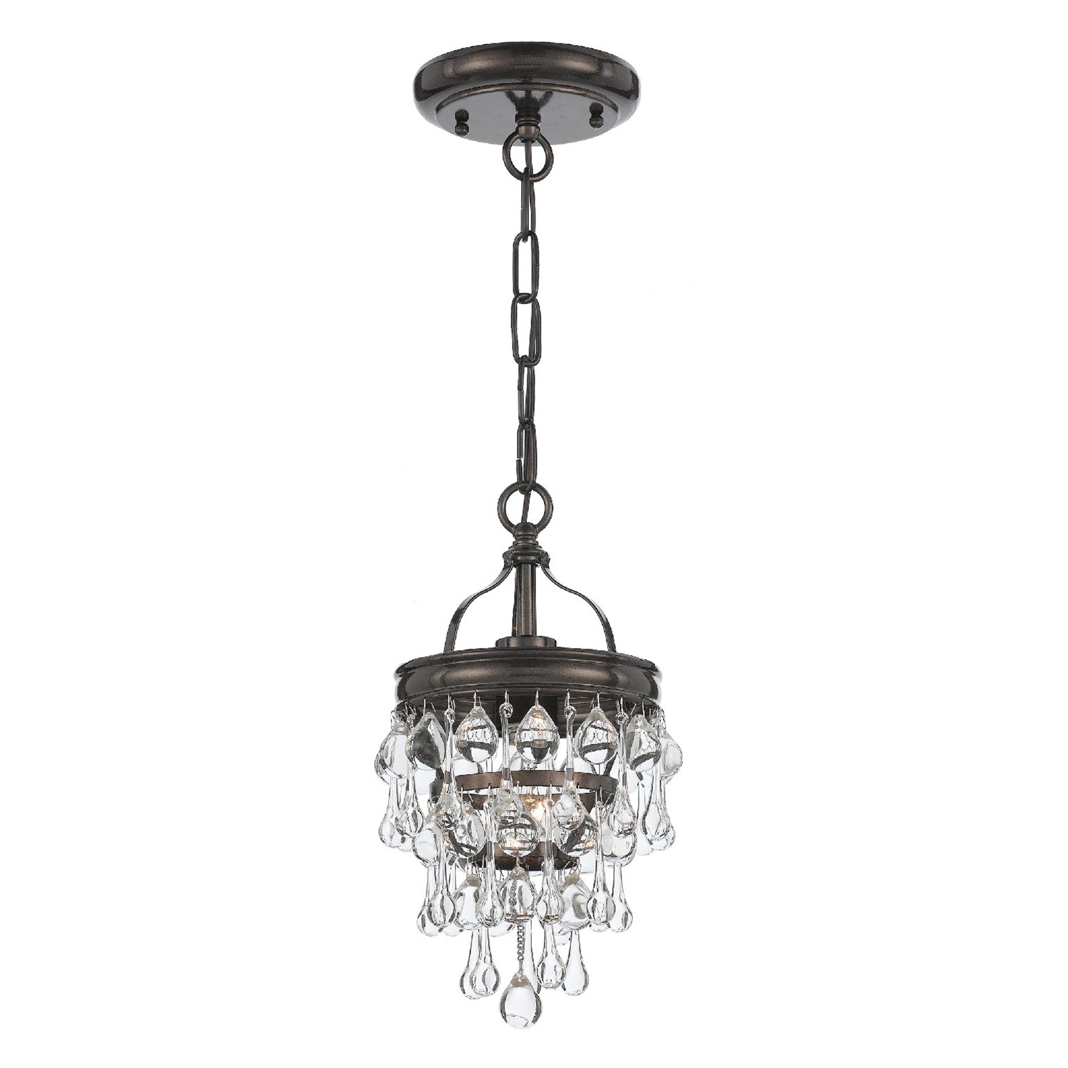Crystorama Calypso 1-Light Mini Chandelier