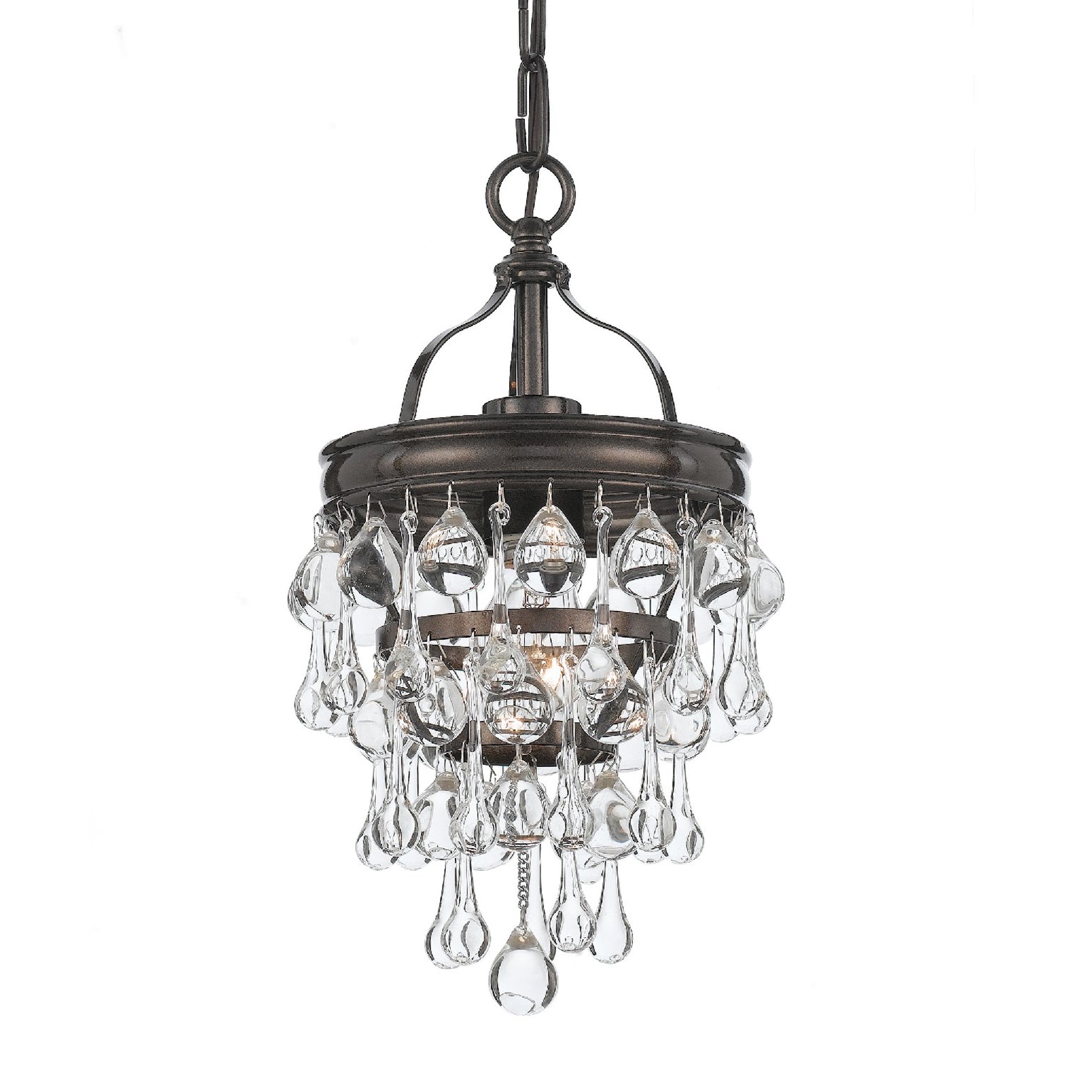 Crystorama Calypso 1-Light Mini Chandelier