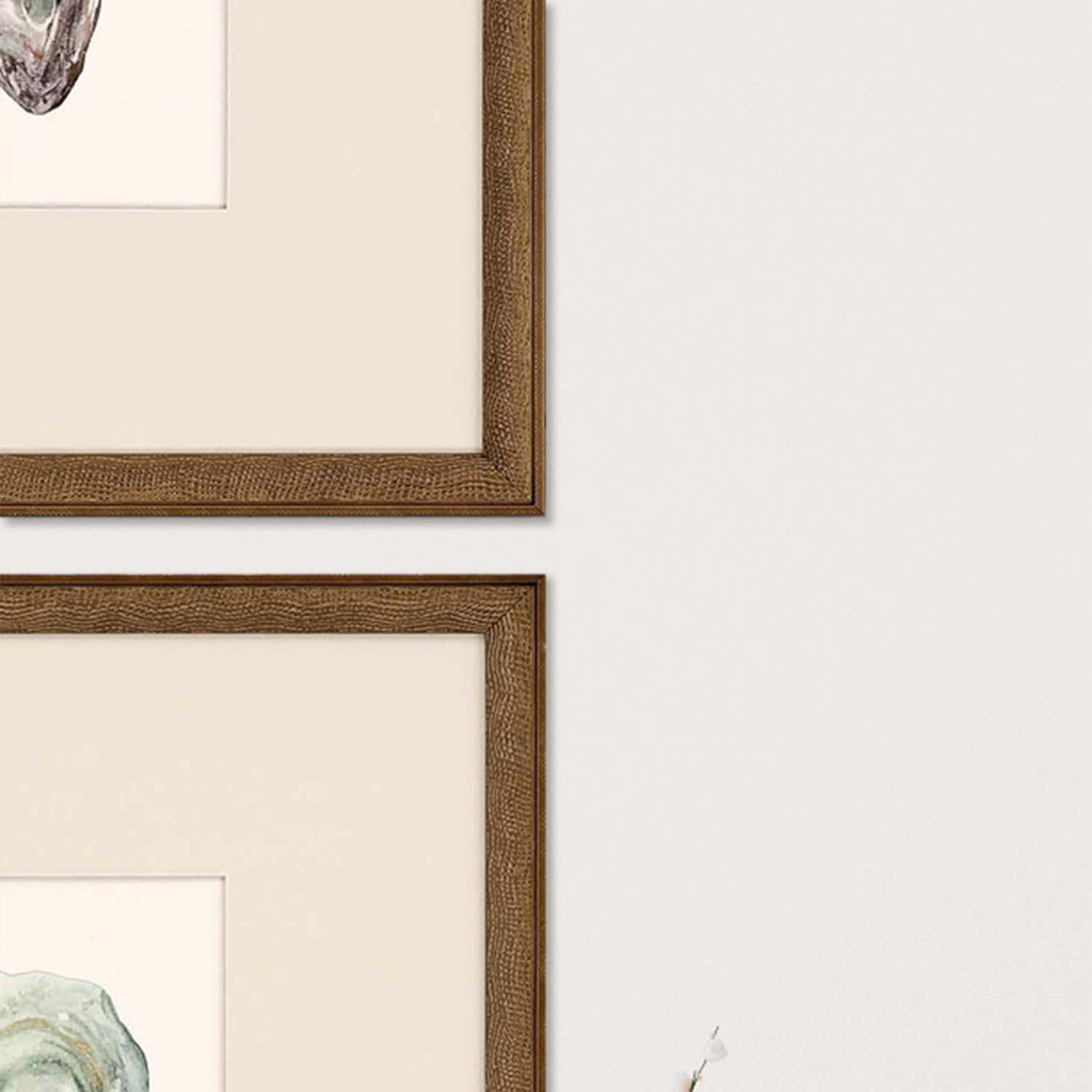 Slice Ocean Blades Framed Art Set of 4