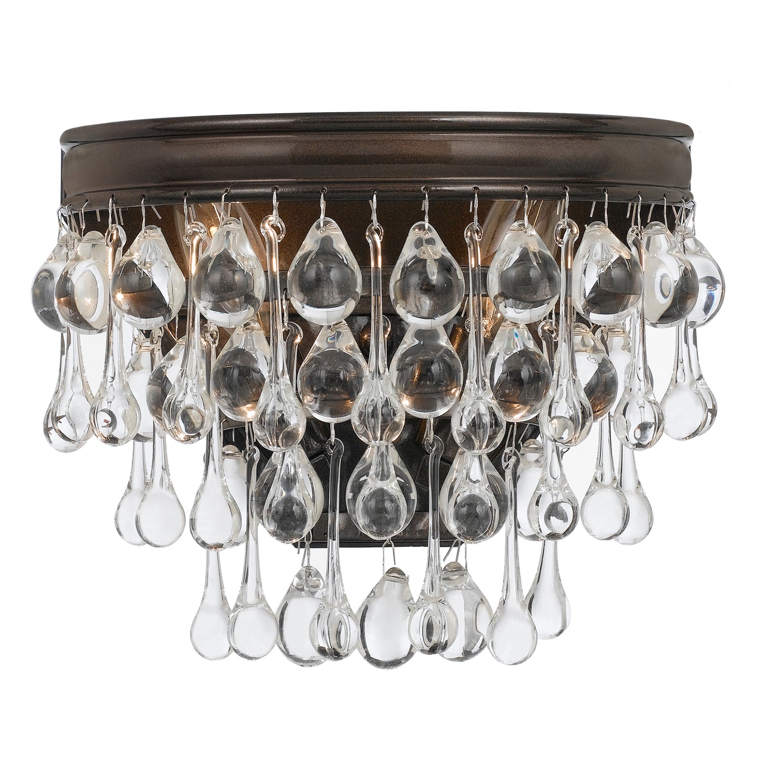 Crystorama Calypso 2-Light Wall Sconce