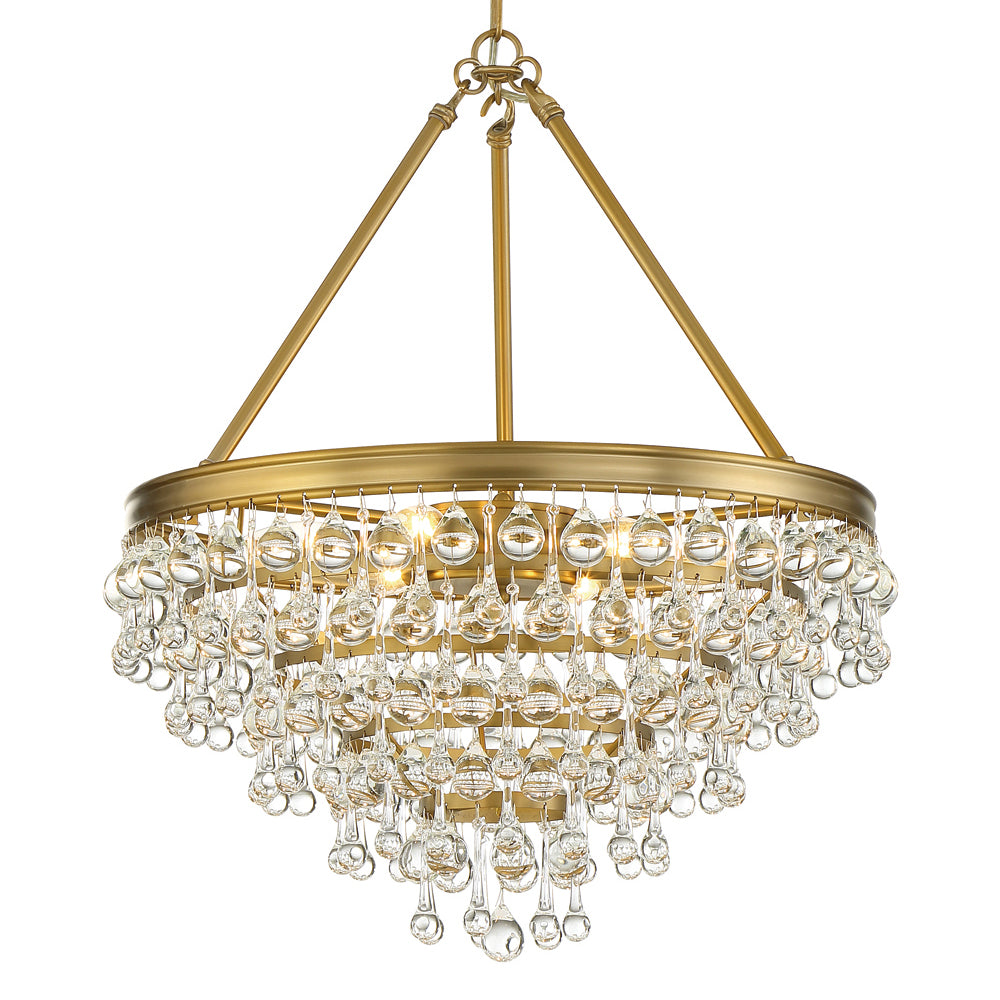 Crystorama Calypso 136 6-Light Chandelier
