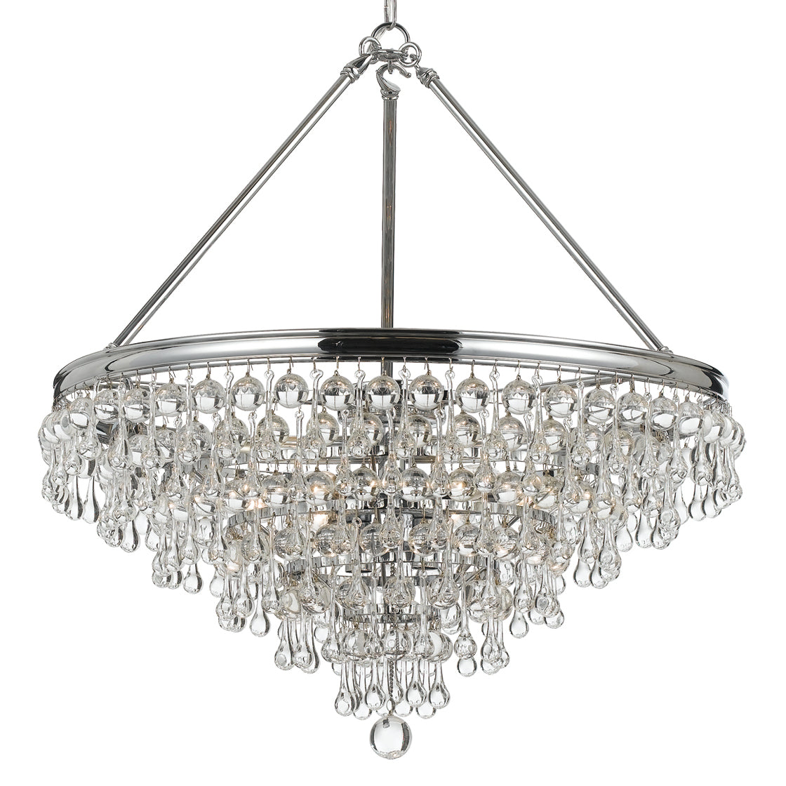 Crystorama Calypso 137 8-Light Chandelier