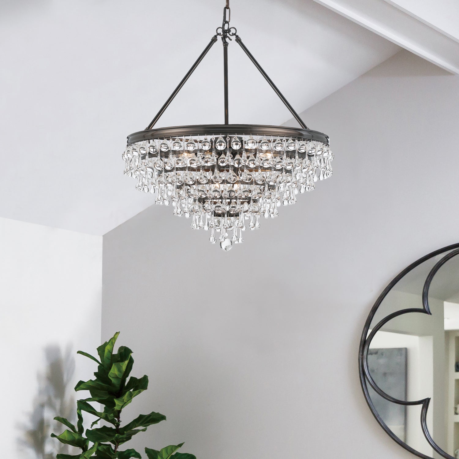 Crystorama Calypso 137 8-Light Chandelier