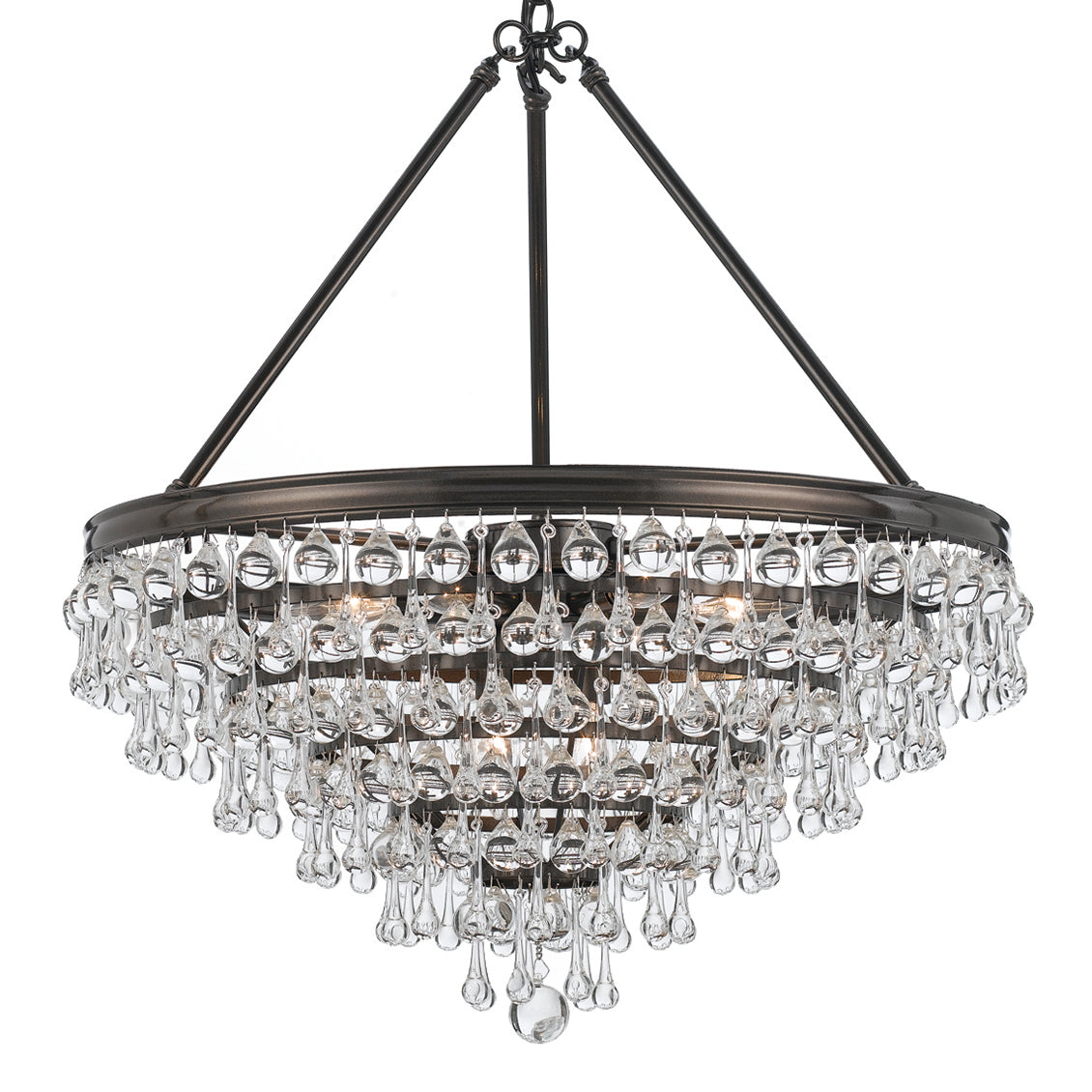 Crystorama Calypso 137 8-Light Chandelier
