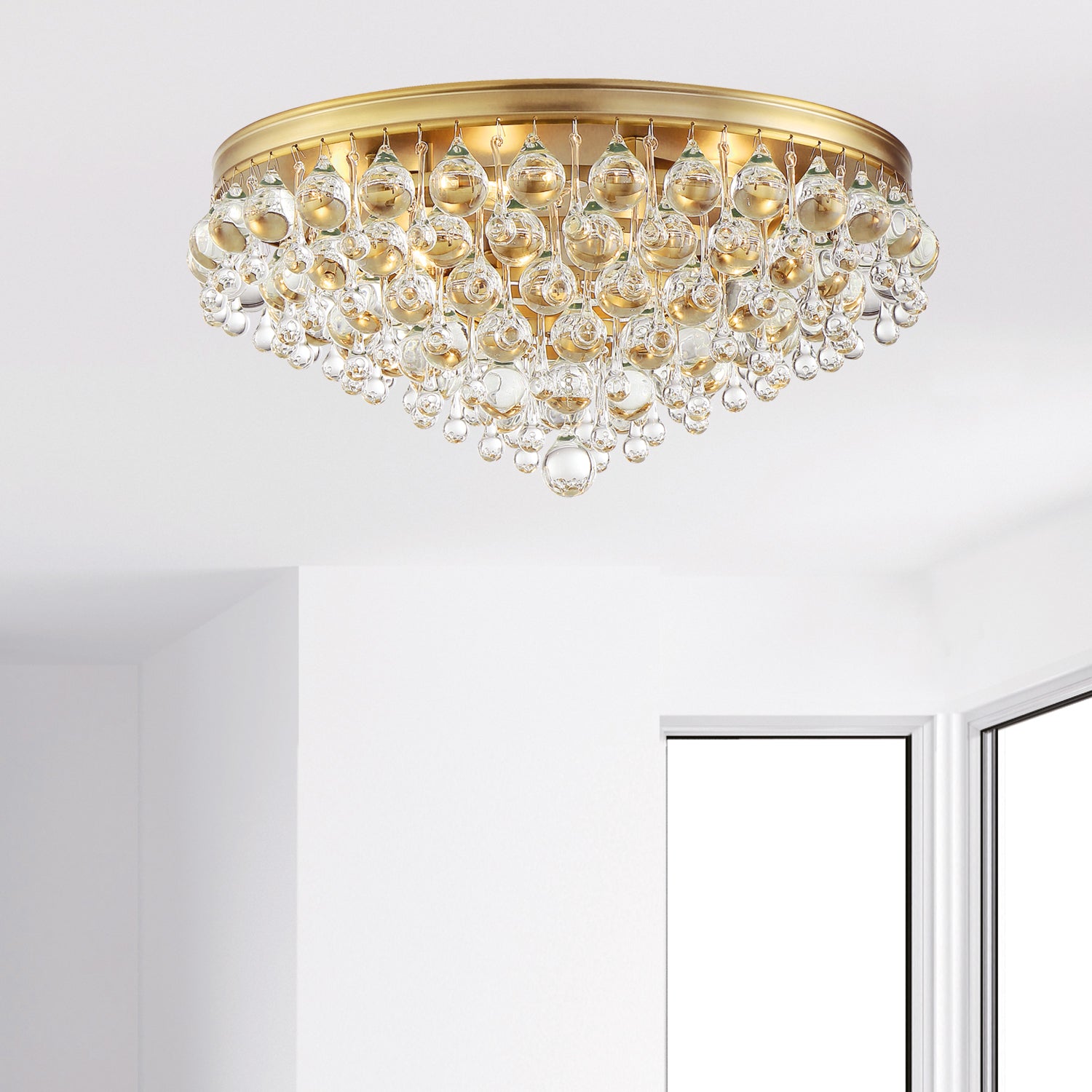 Crystorama Calypso 138 Flush Ceiling Mount