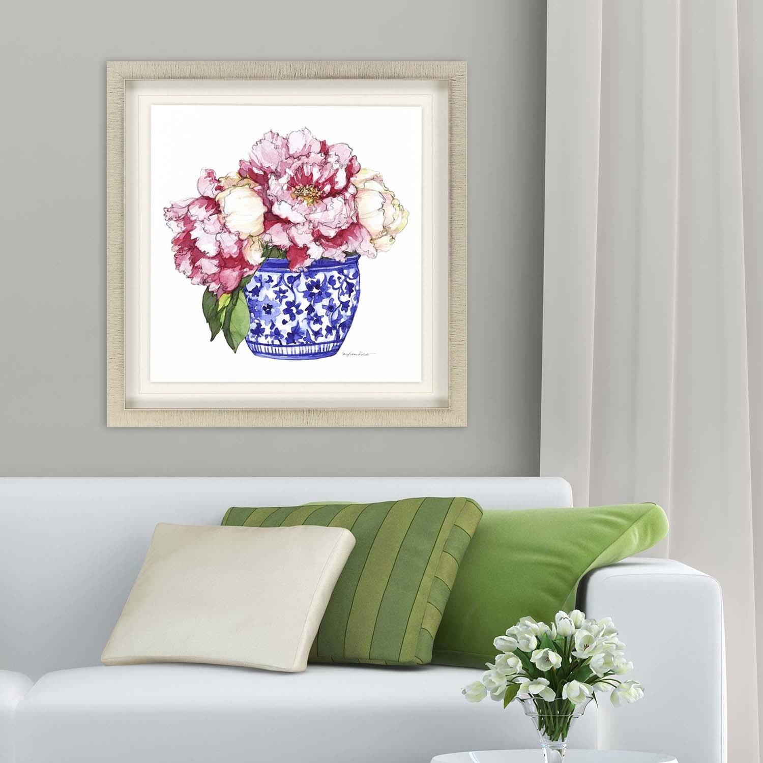 Roberts Pretty Petals I Framed Art