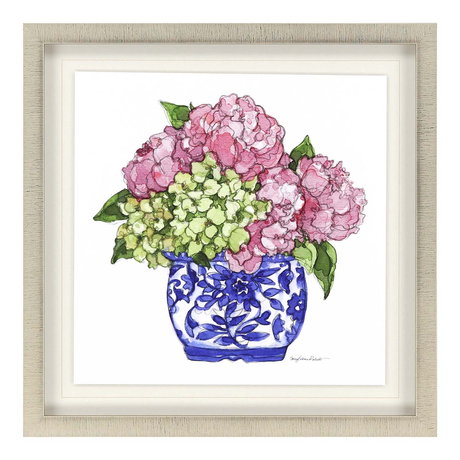 Roberts Pretty Petals III Framed Art