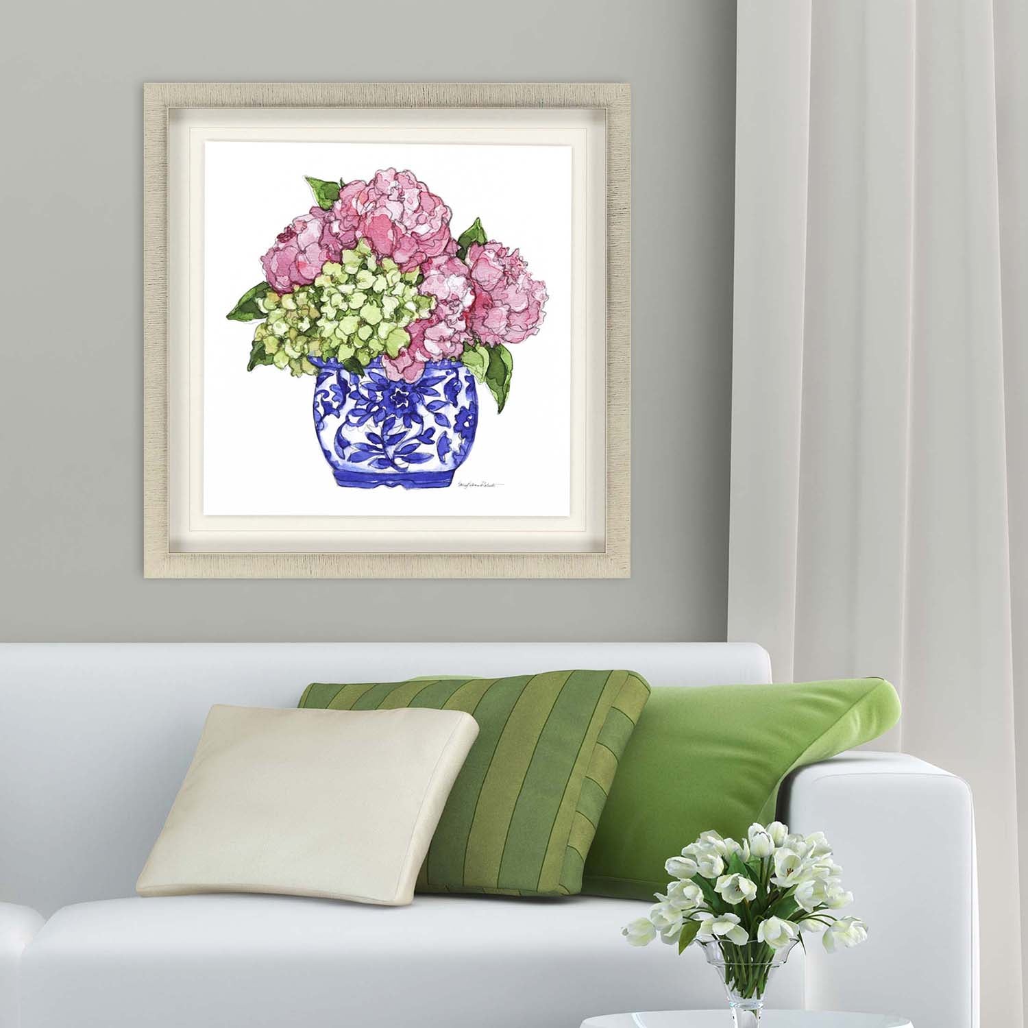 Roberts Pretty Petals III Framed Art