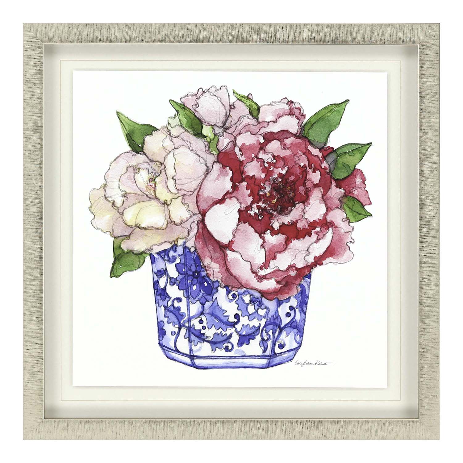 Roberts Pretty Petals IV Framed Art