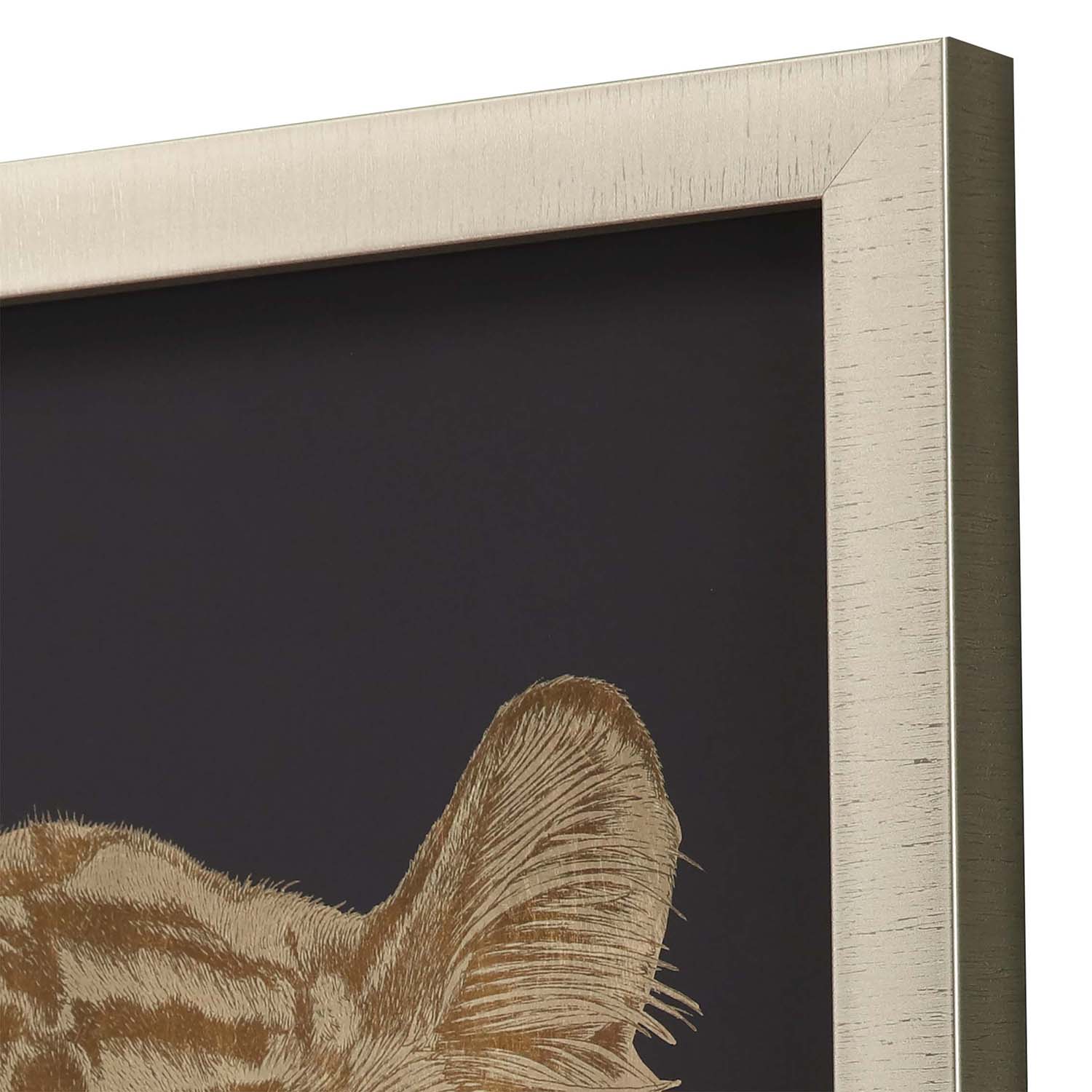 Francis Tiger Portrait Framed Art