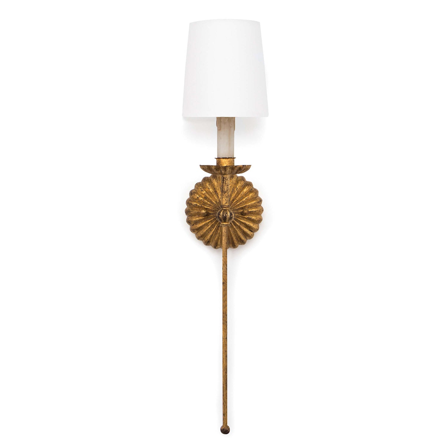 Regina Andrew Clove Antique Gold Leaf Single Wall Sconce