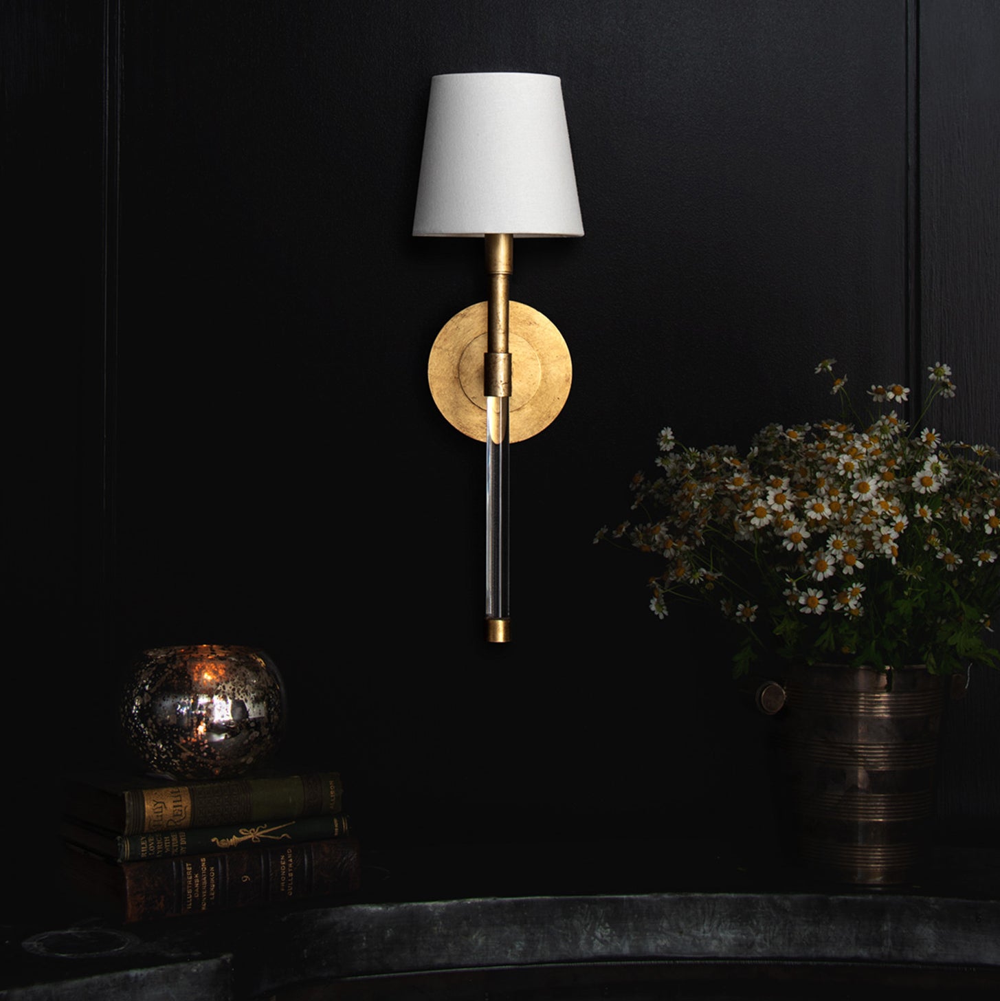 Regina Andrew Auburn Crystal Wall Sconce