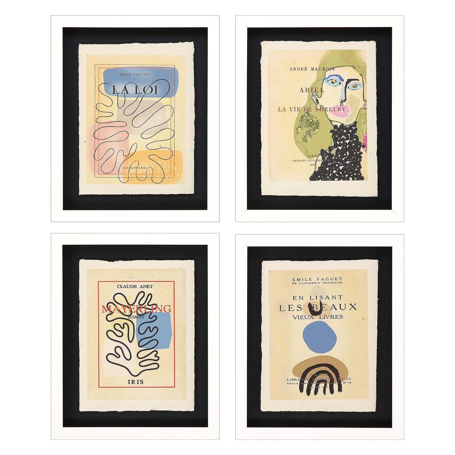 Burney Lepal I Framed Art Set of 4