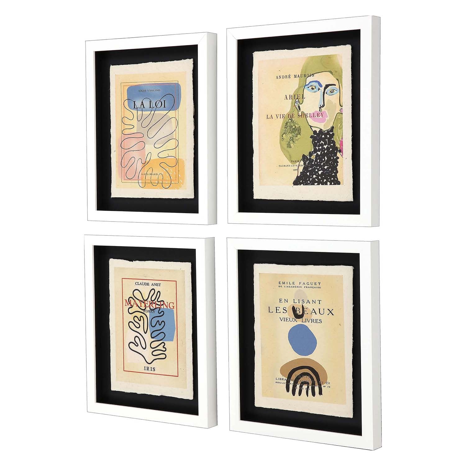 Burney Lepal I Framed Art Set of 4