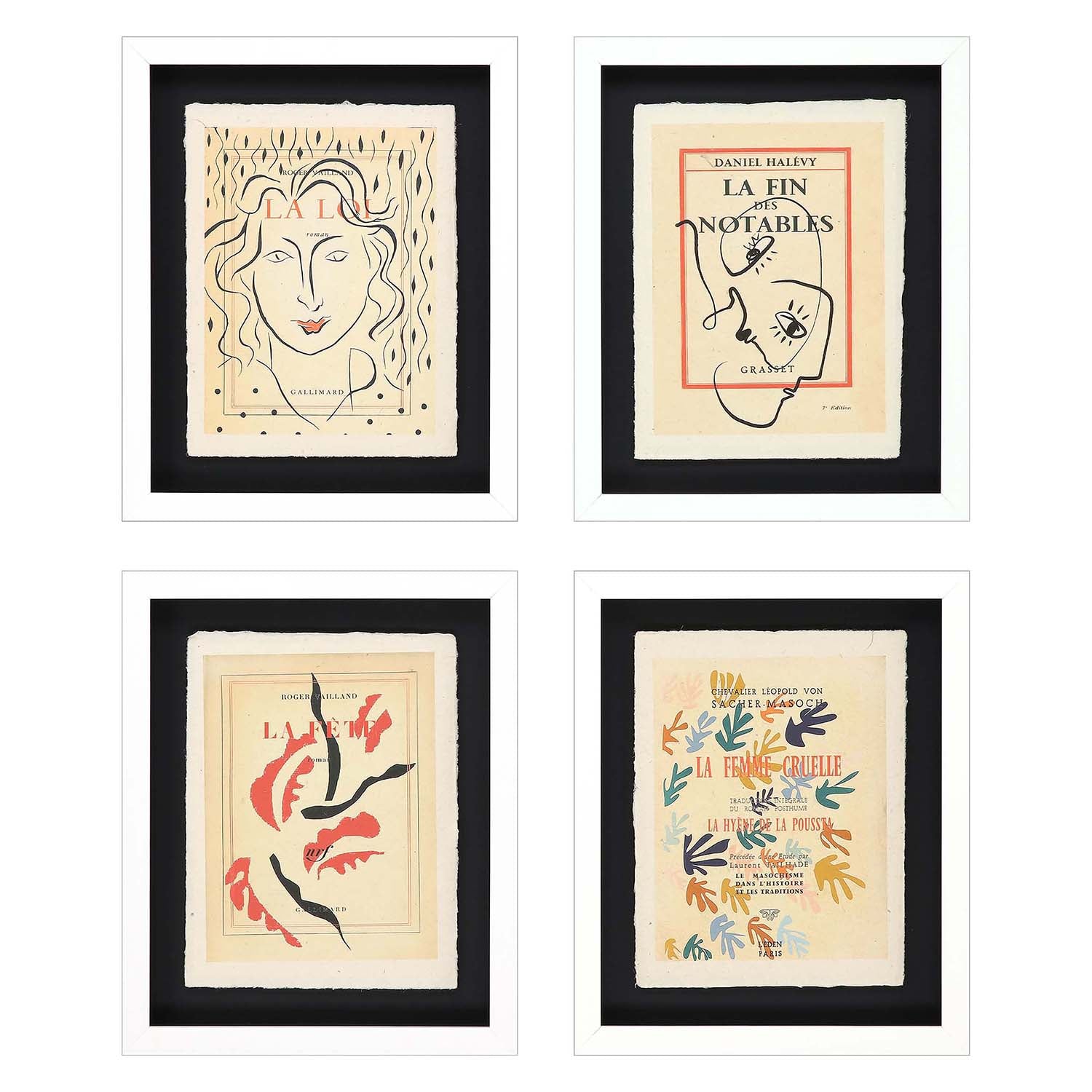 Burney Lepal III Framed Art Set of 4