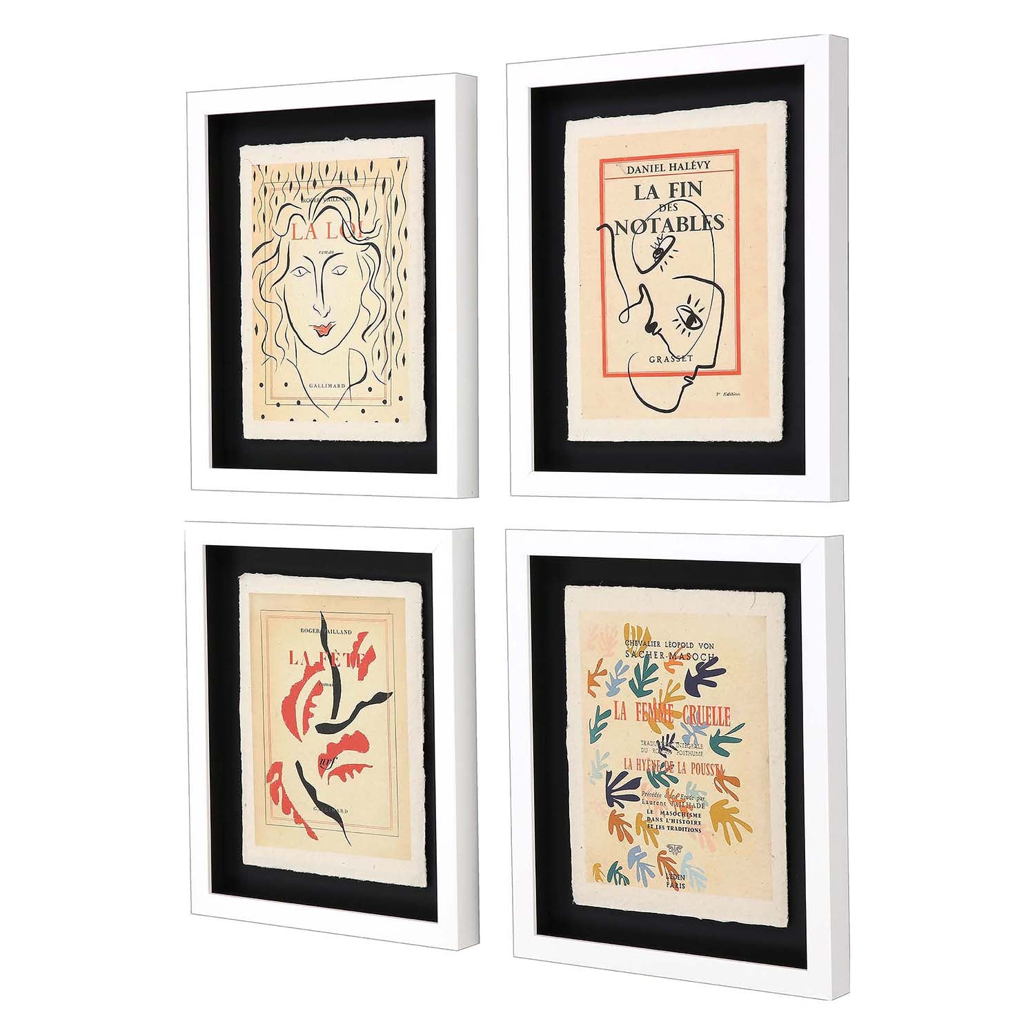 Burney Lepal III Framed Art Set of 4