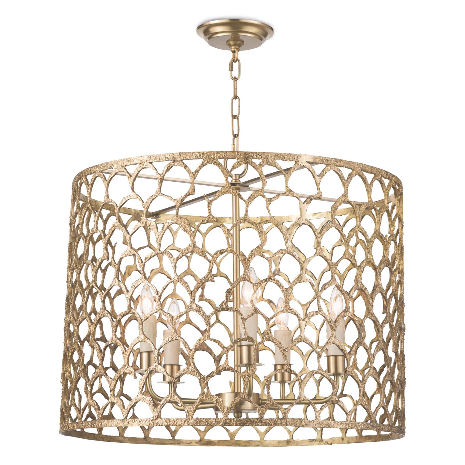 Regina Andrew Cabana Brass Chandelier