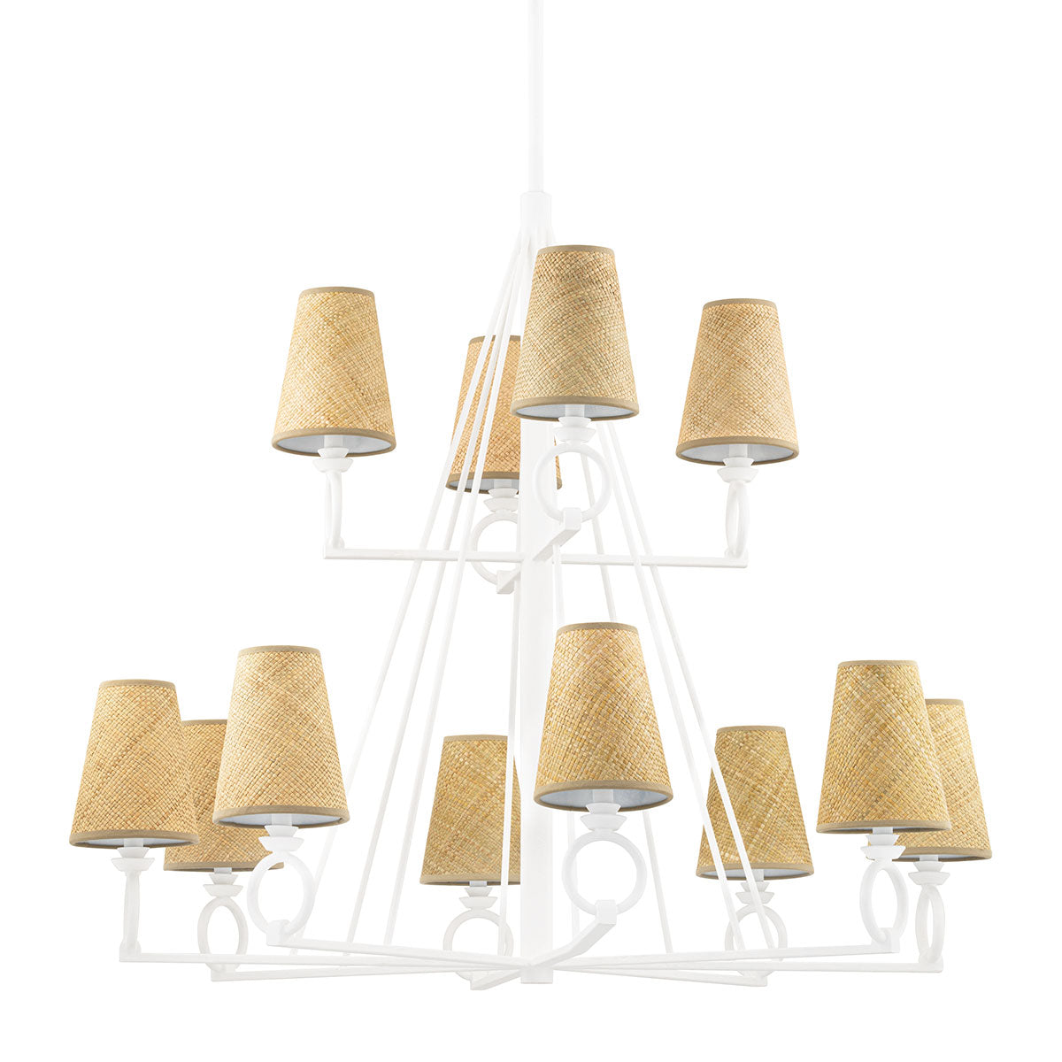 Hudson Valley Lighting Pendelton 2-Tier Chandelier - Final Sale