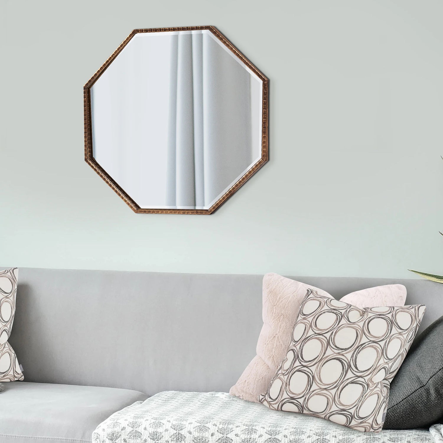 Bastian Octagon Wall Mirror