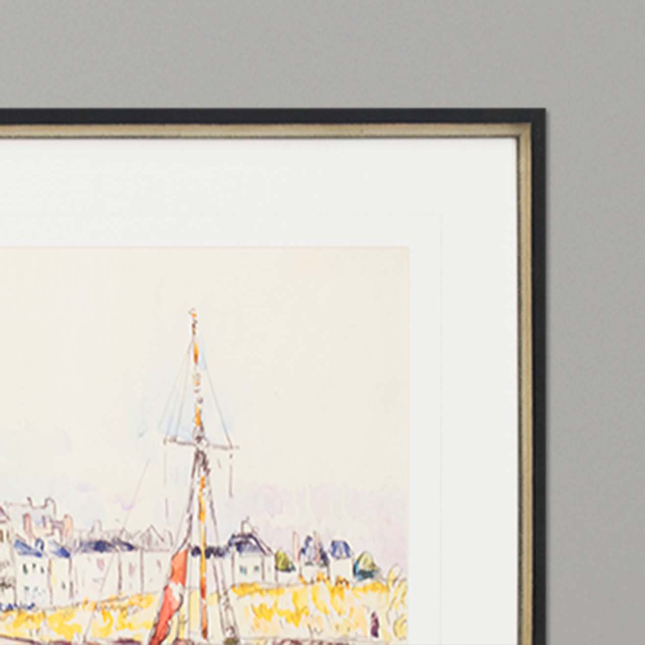 Signac Le Croisic II Framed Art
