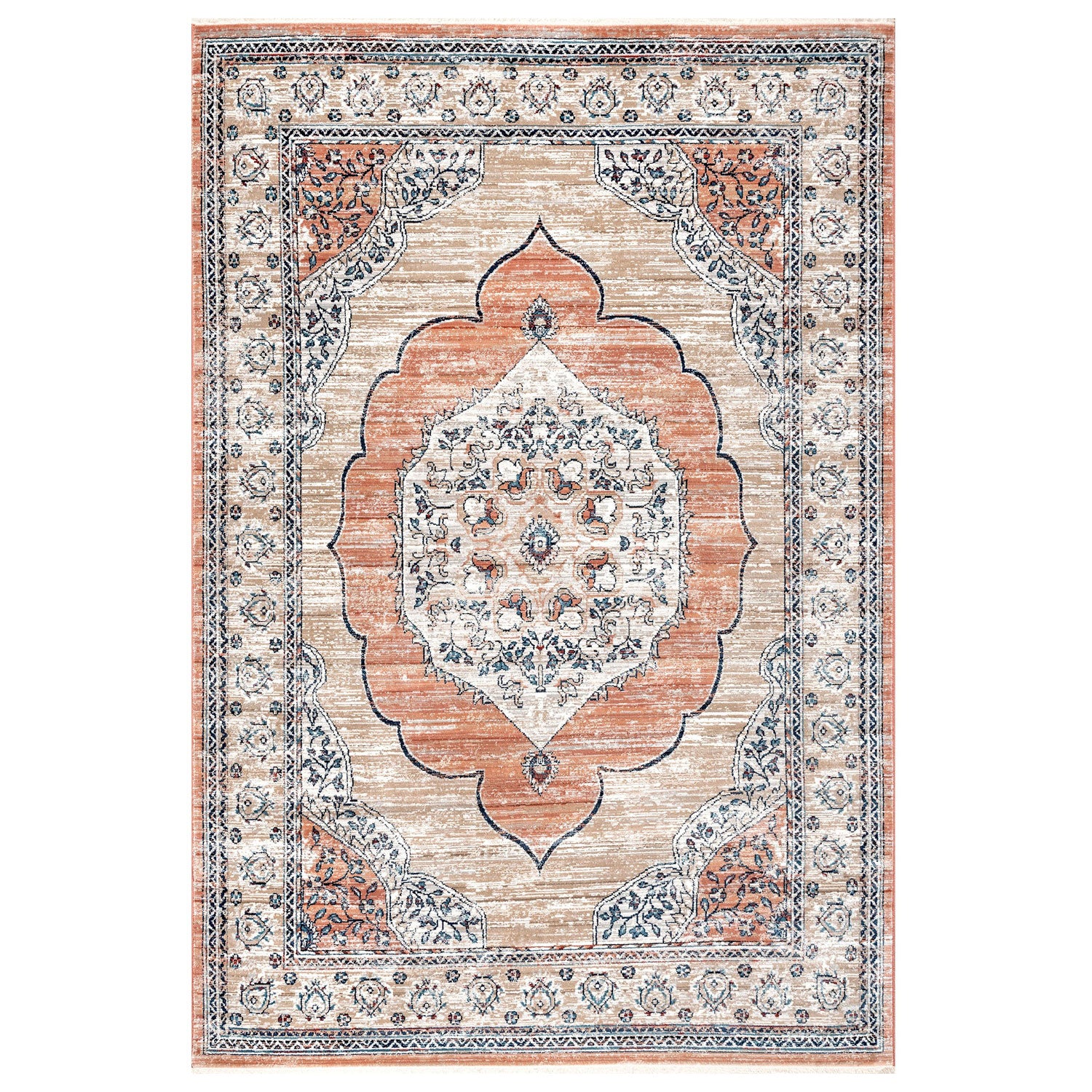 La Salle Medallion Machine Made Rug