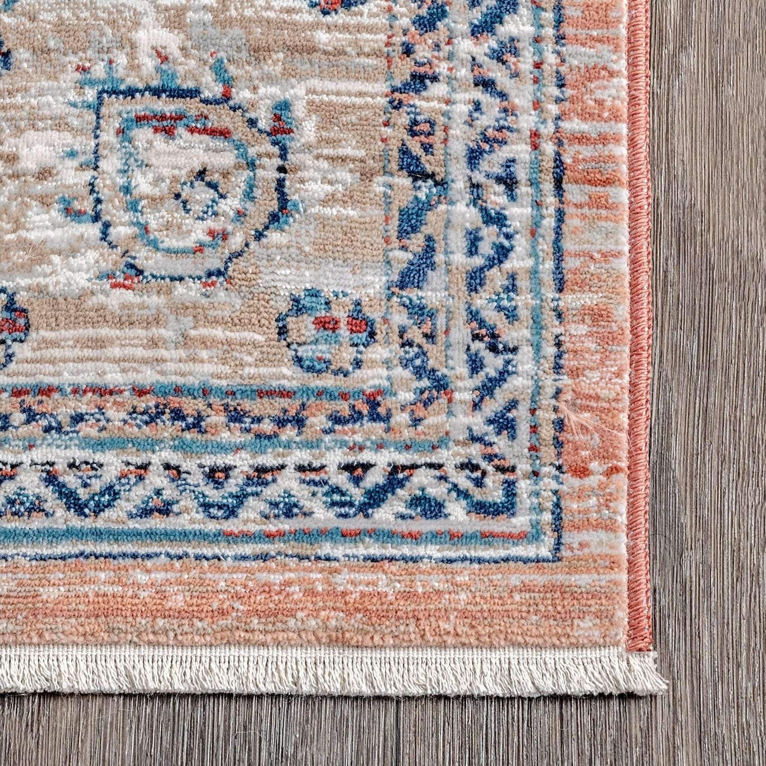 La Salle Medallion Machine Made Rug