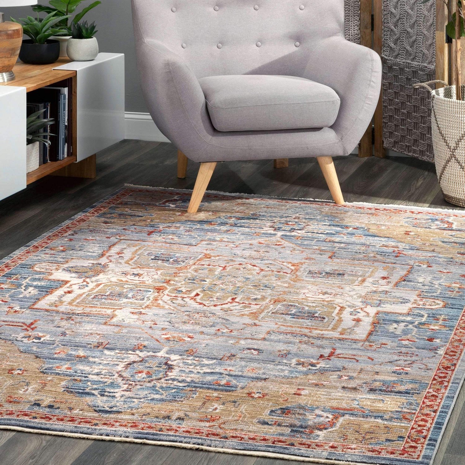 Merrill Blossom Machine Made Rug