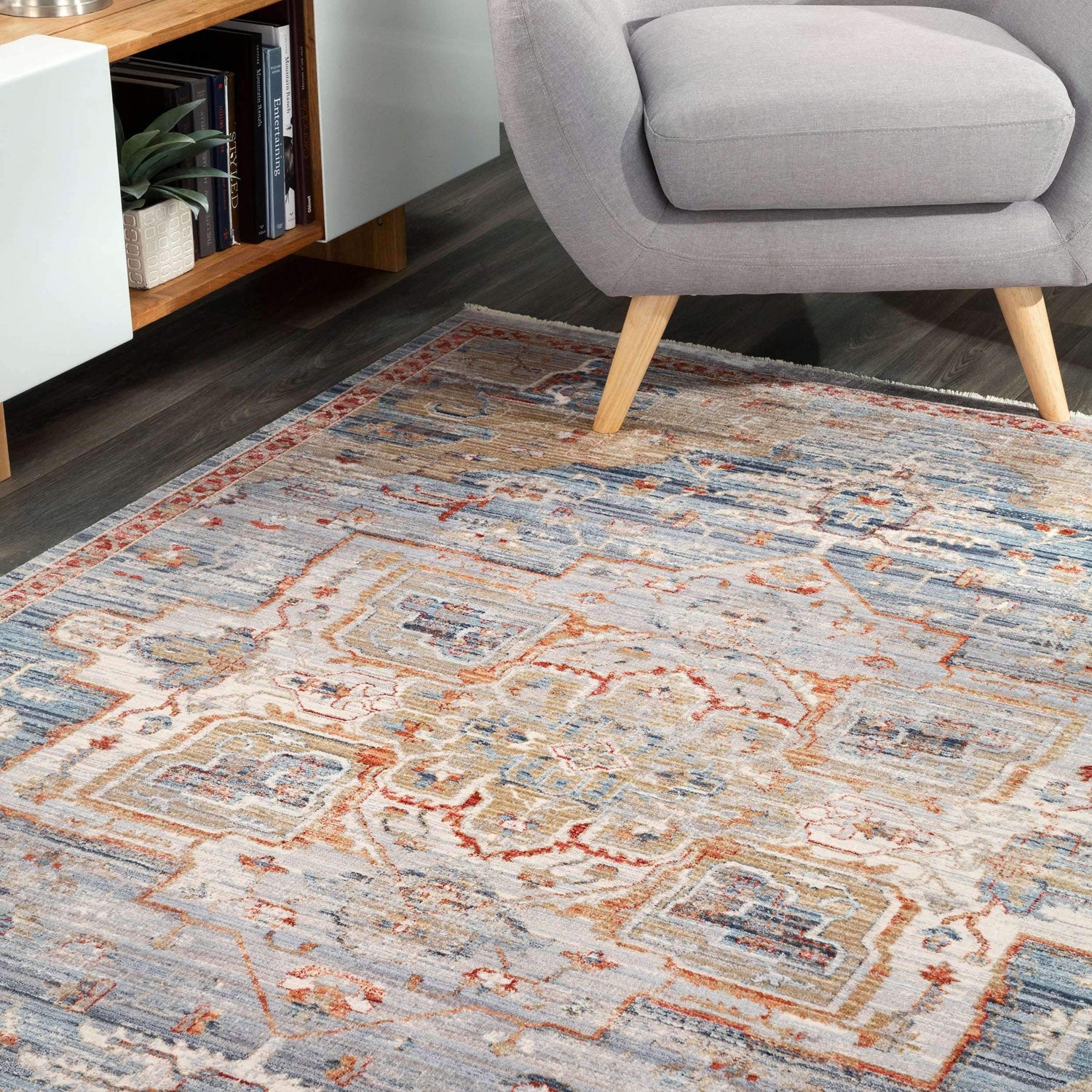 Merrill Blossom Machine Made Rug