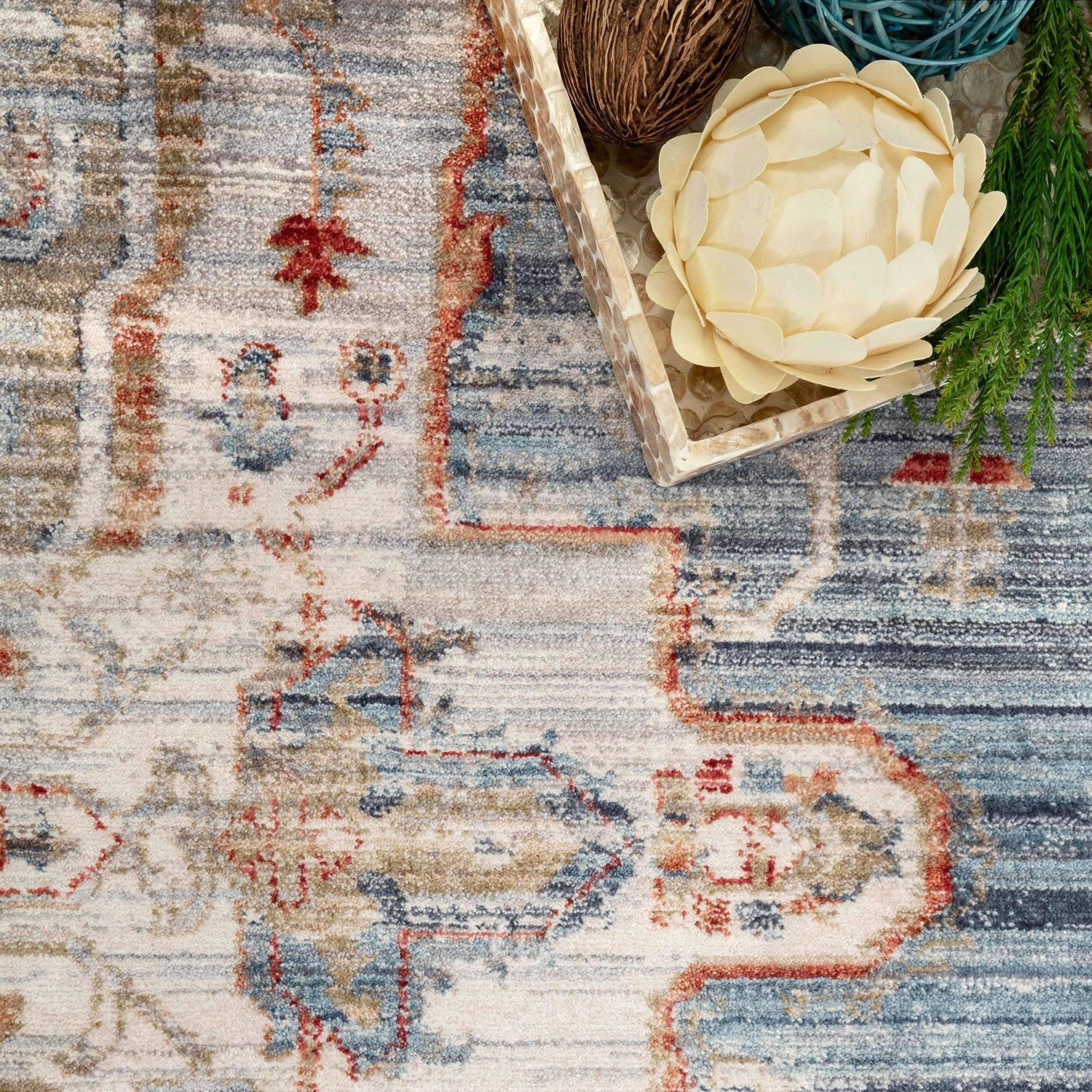 Merrill Blossom Machine Made Rug