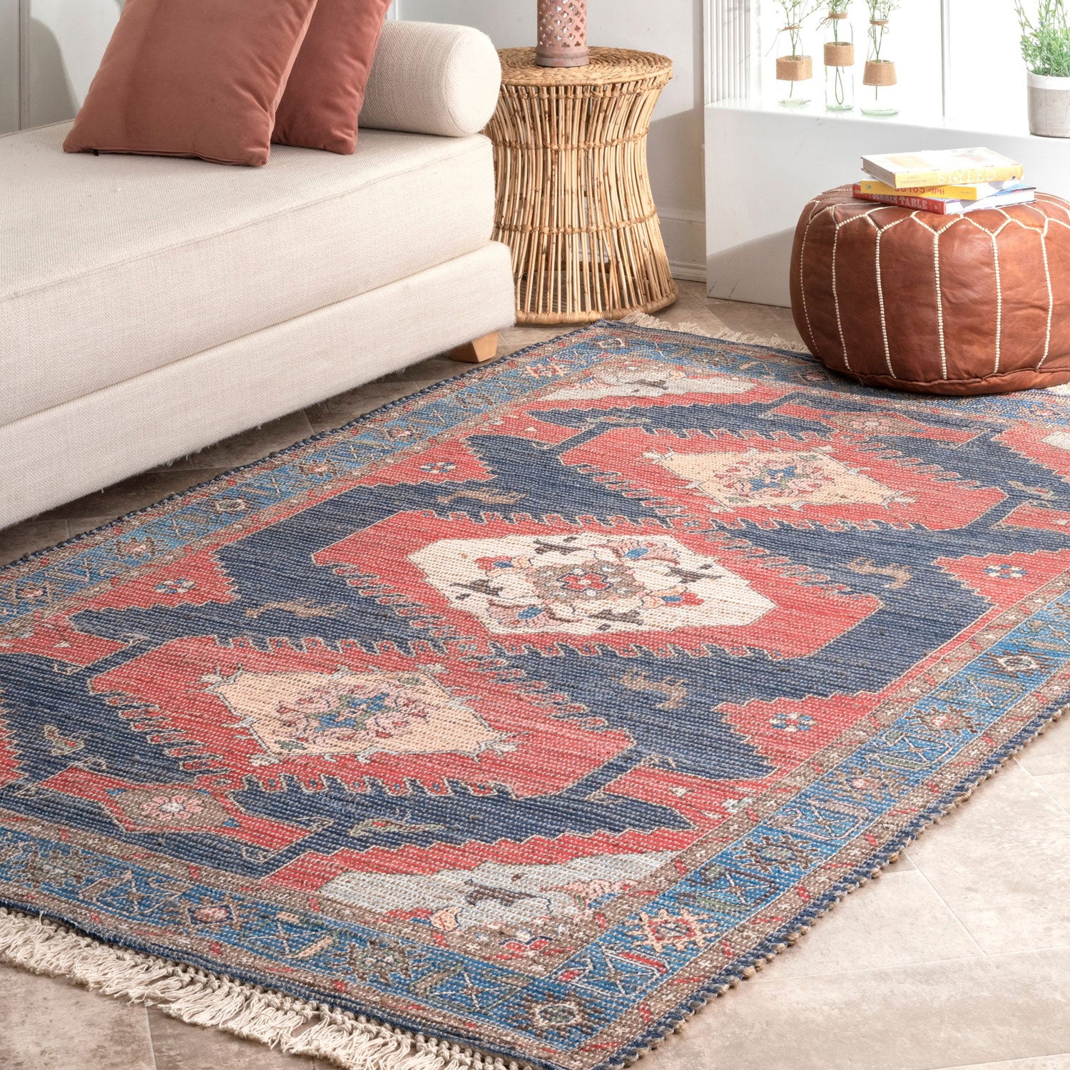 Vavak Tribal Flatweave Rug