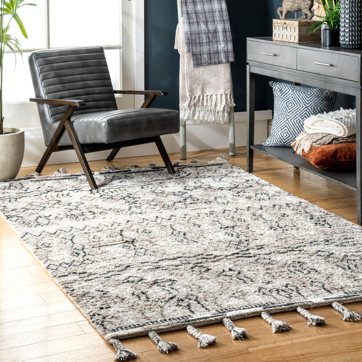 Zermatt Tribal Flatweave Rug