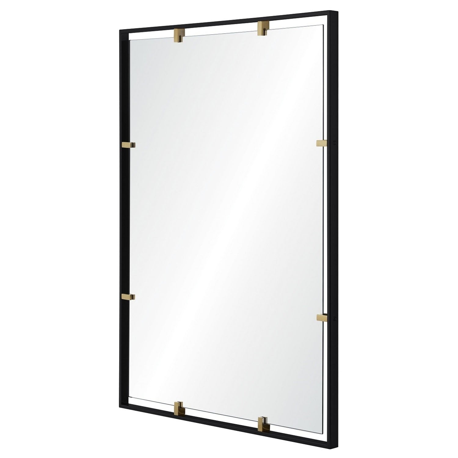 Mirror Home Rectangle Patten Clip Wall Mirror
