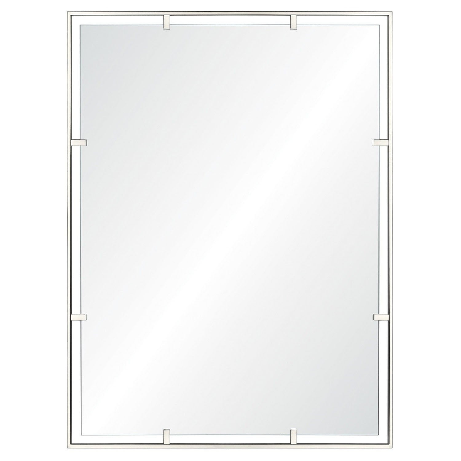 Mirror Home Rectangle Patten Clip Wall Mirror