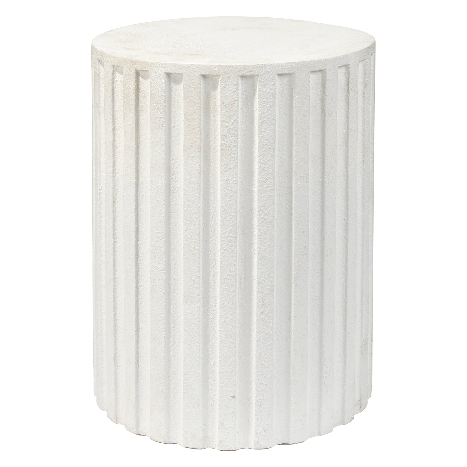 Jamie Young Fluted Column Side Table