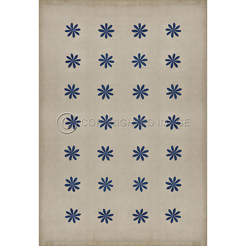 Pattern 48 - Cloche Vinyl Floorcloth