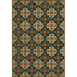 Pattern 33 - Anna's Garden Vinyl Floorcloth