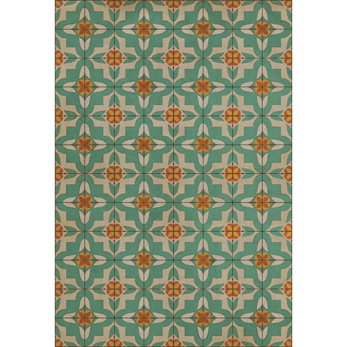 Pattern 33 - Dutch Vinyl Floorcloth