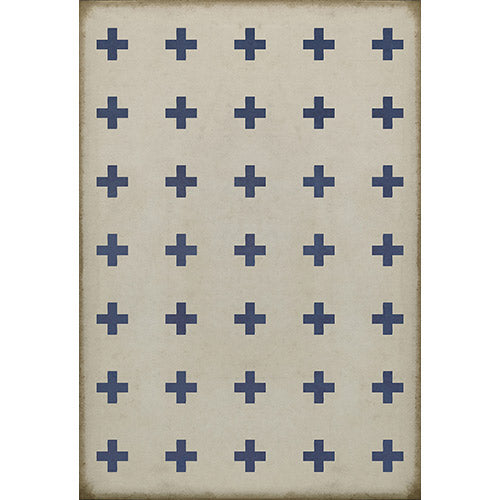 Pattern 24 - Skyros Vinyl Floorcloth