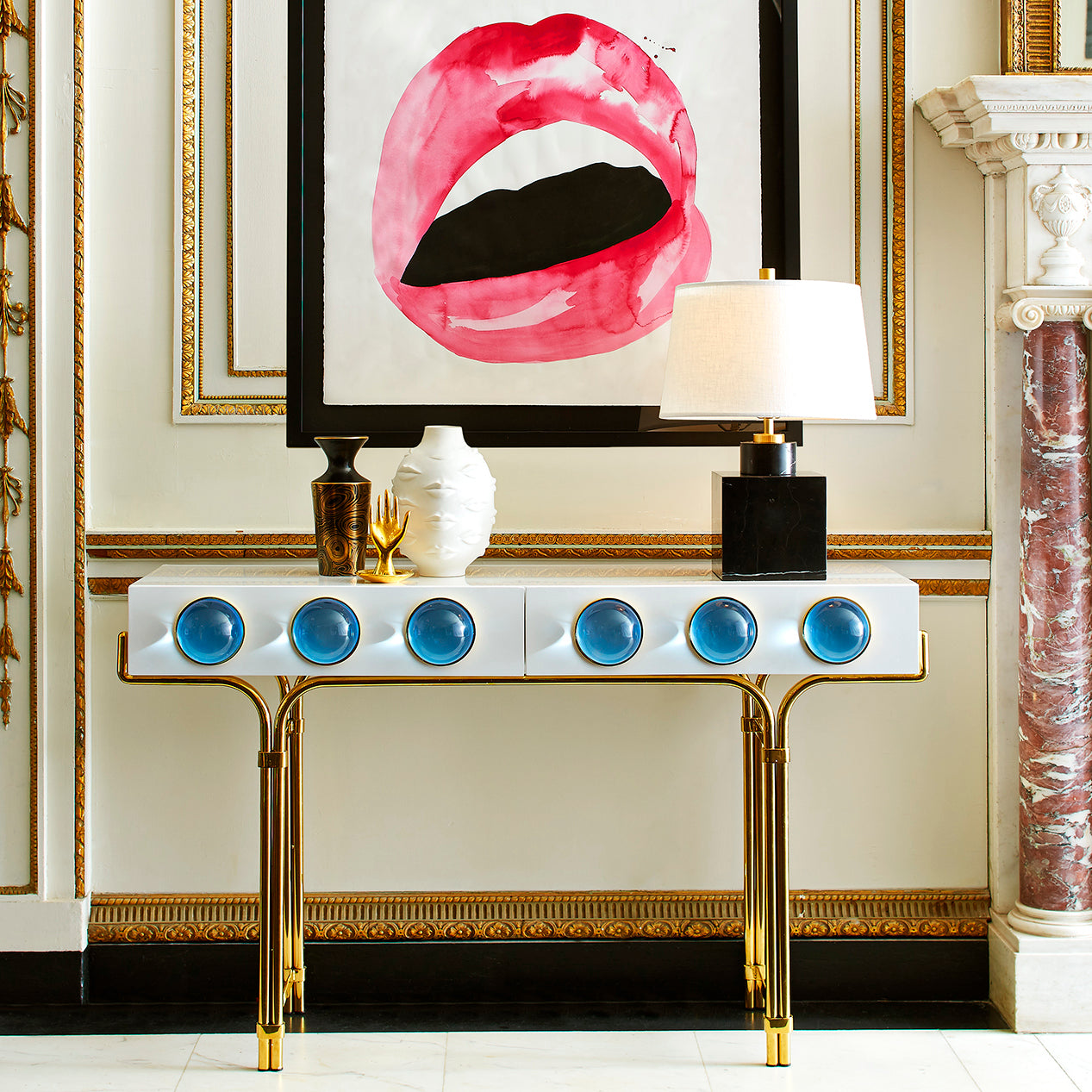 Jonathan Adler Gala Round Vase