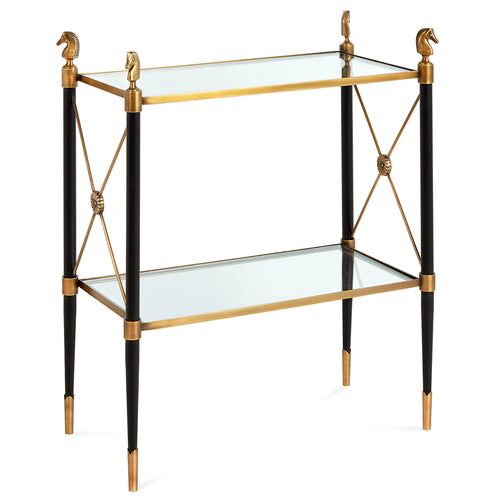 Jonathan Adler Rider Two Tier Side Table