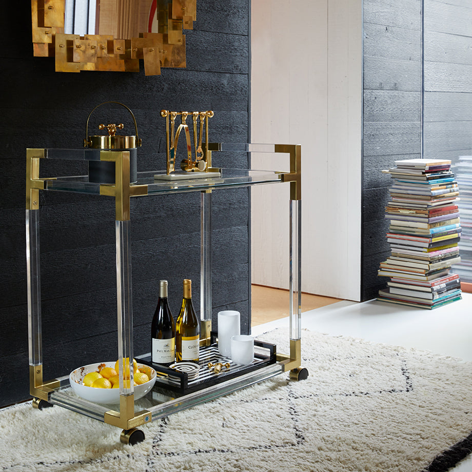 Jonathan Adler Barbell Barware Set