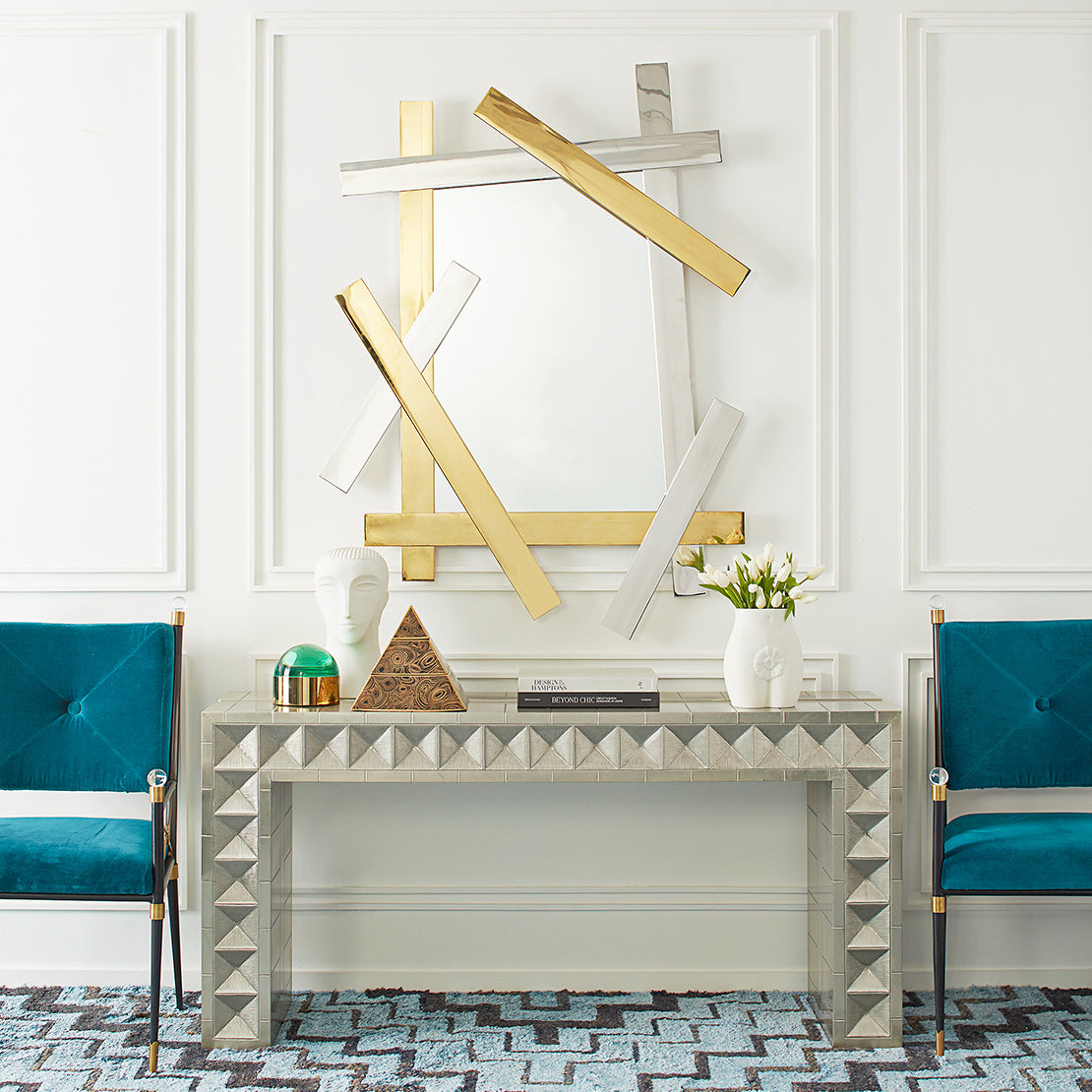 Jonathan Adler Talitha Waterfall Console Table