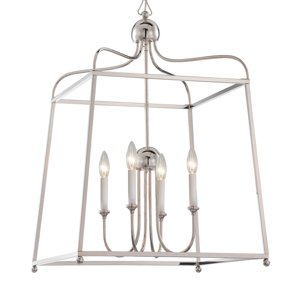 Libby Langdon For Crystorama Sylvan 2244 4-Light Chandelier