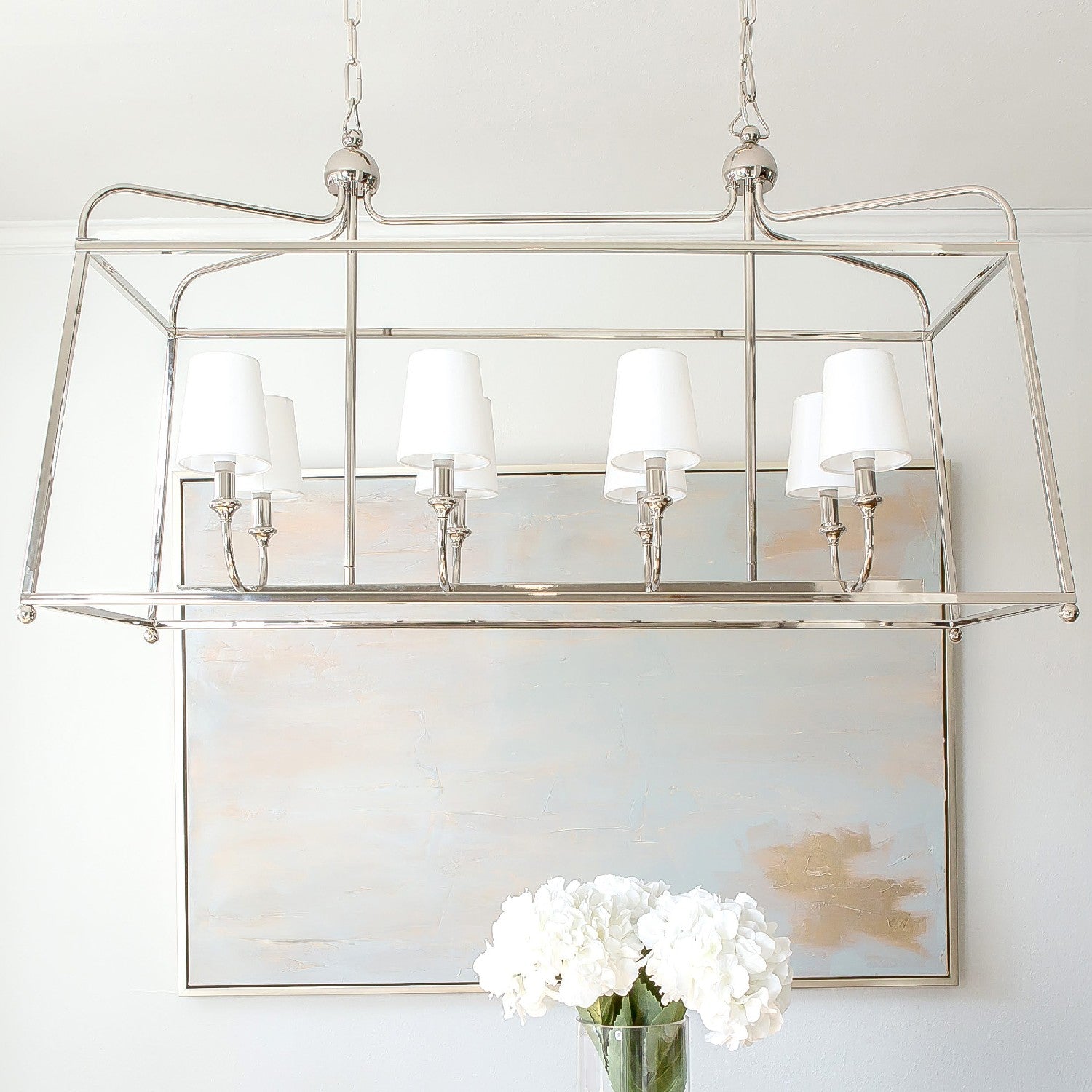 Libby Langdon For Crystorama Sylvan Linear Shade Chandelier