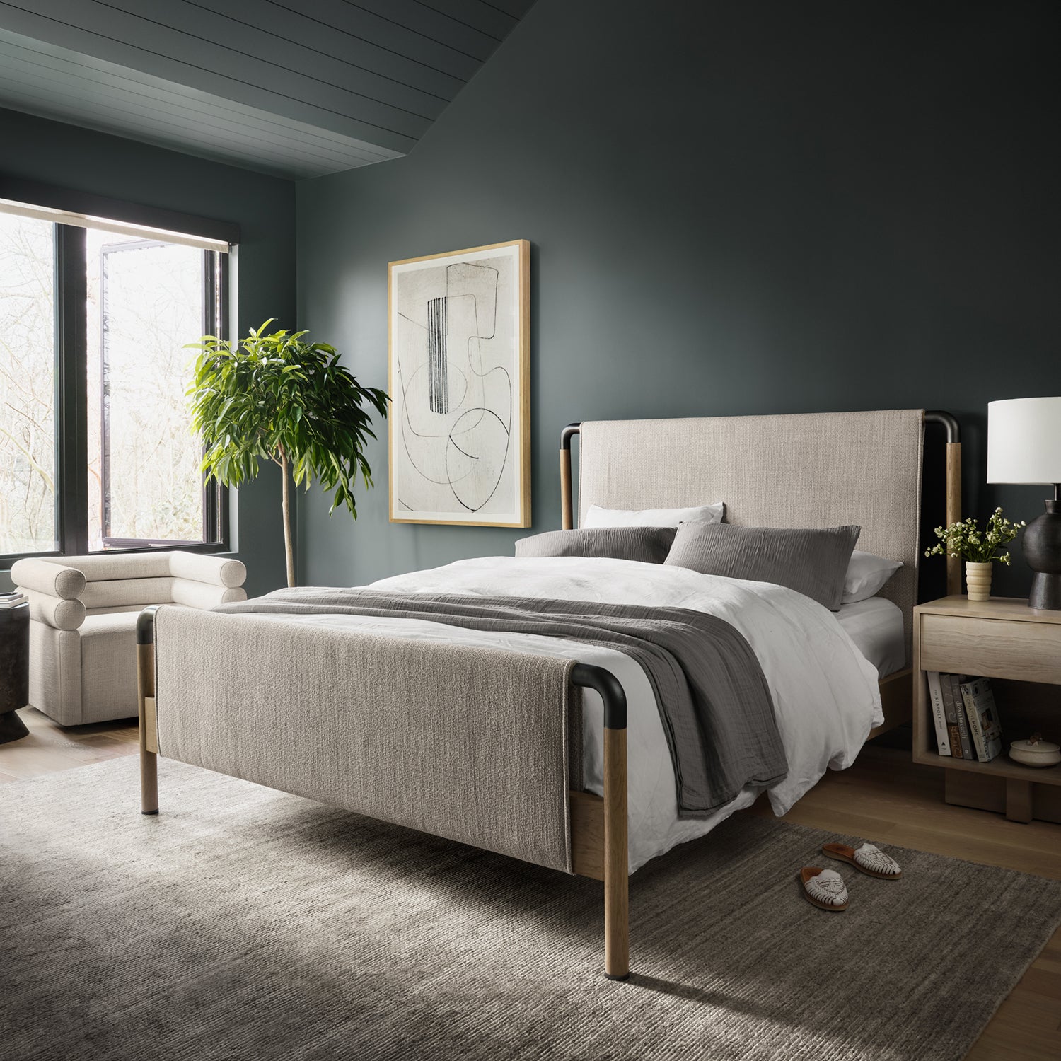 Four Hands Evie Swivel Chair